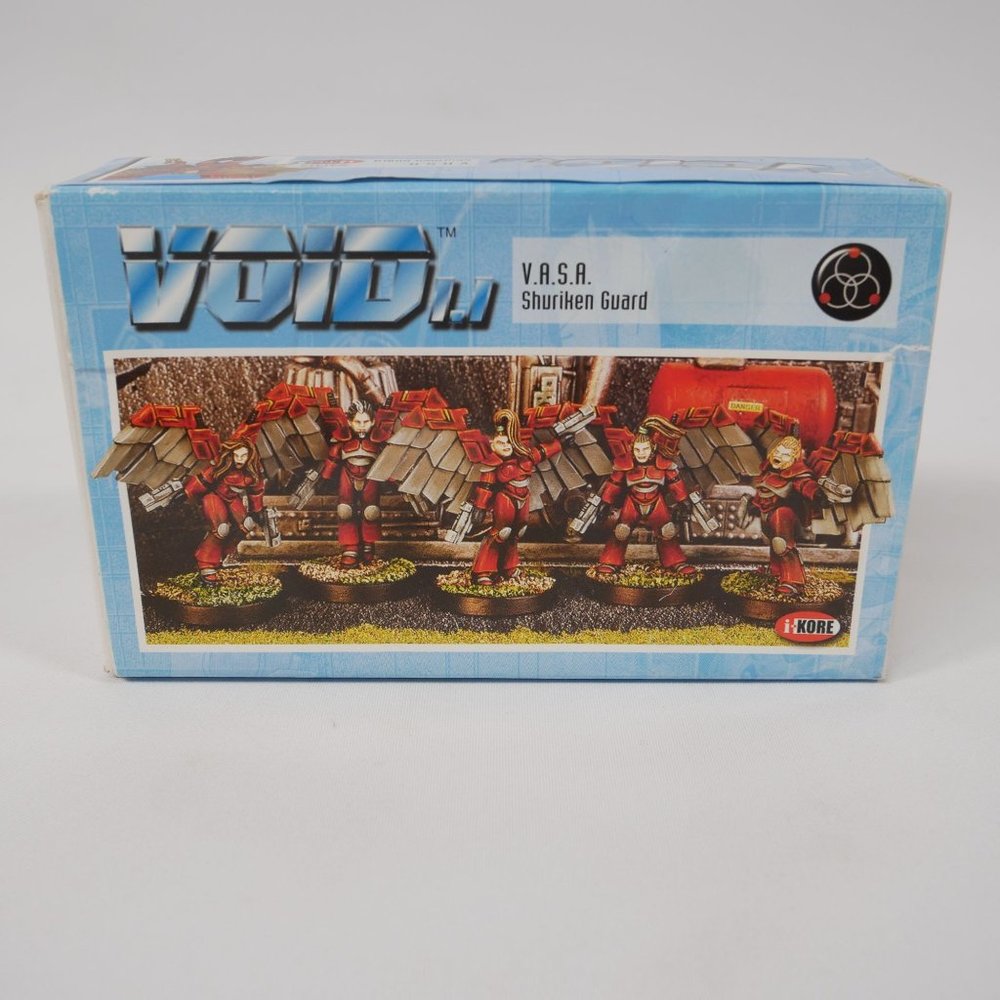 V.A.S.A. Shuriken Guard 31412 Metal Miniature by I-Kore For VOID  OOP VTG